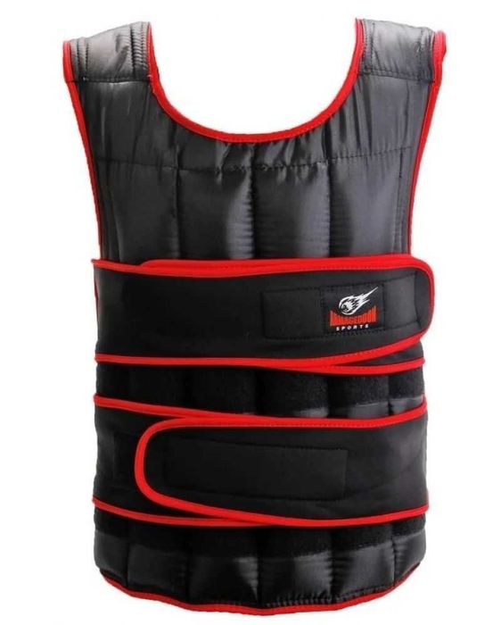 Жилетка с тежести Armageddon Sports - 15 kg, черна