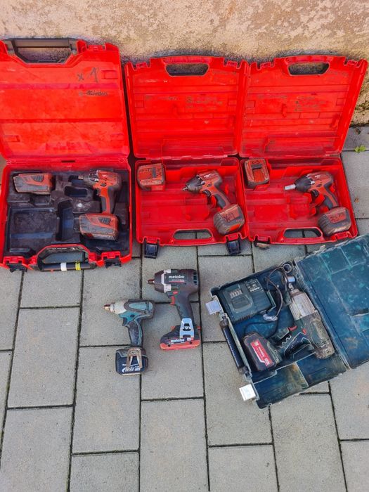 Impacturi patrate 1/2 profesionale marca HILTI,METABO și MAKITA