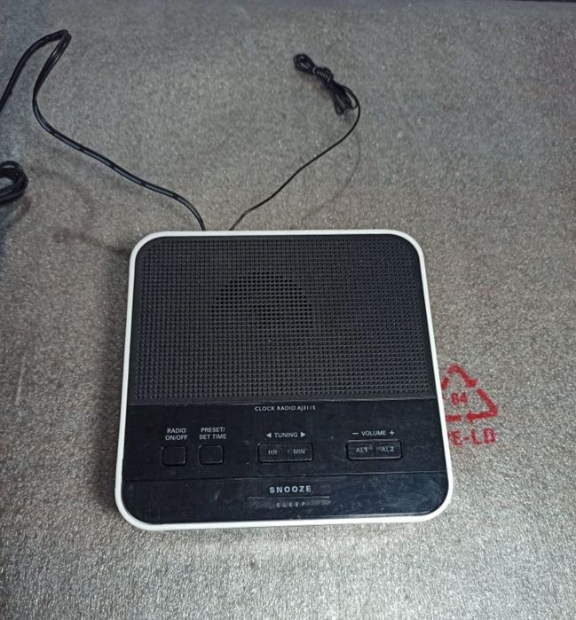 Philips radio digital FM nou - la cutie memorie 10 posturi ceas alarmă