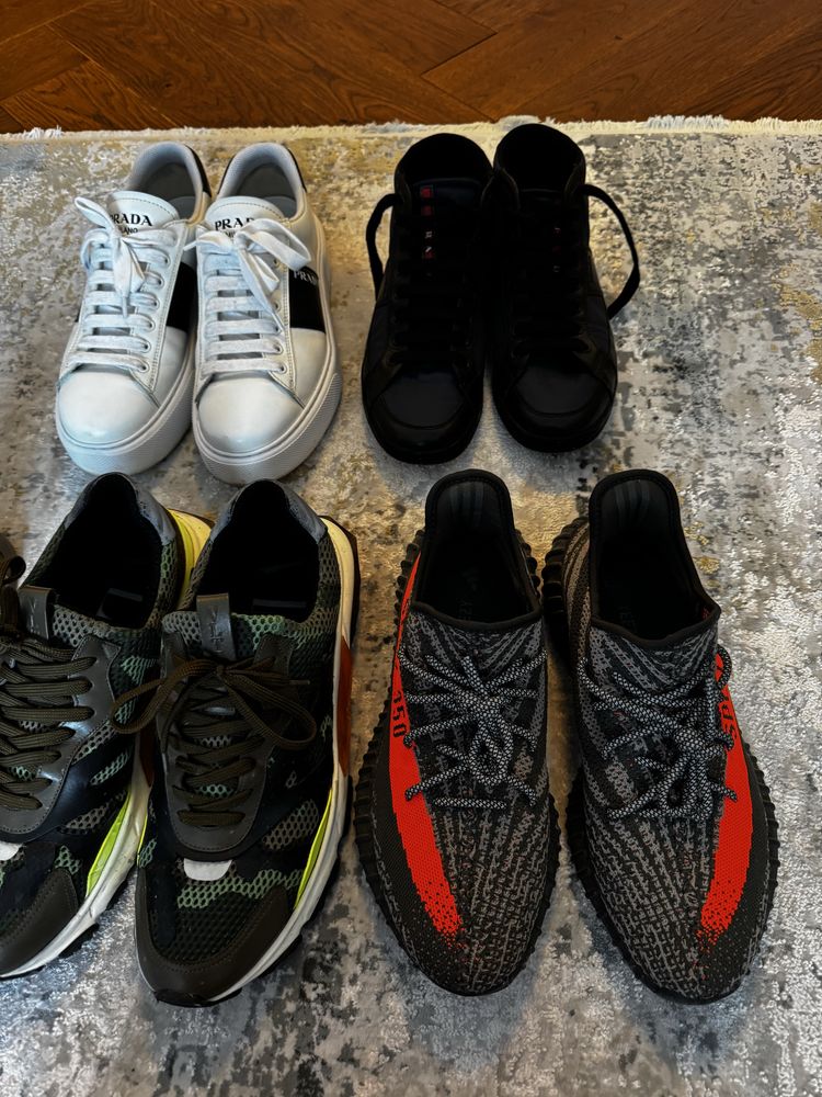 Lot adidasi Prada / Valentino/ Yeezy nr. 44 originali 100%