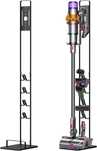 Suport vertical FOHO, compatibil cu aspirator Dyson, negru