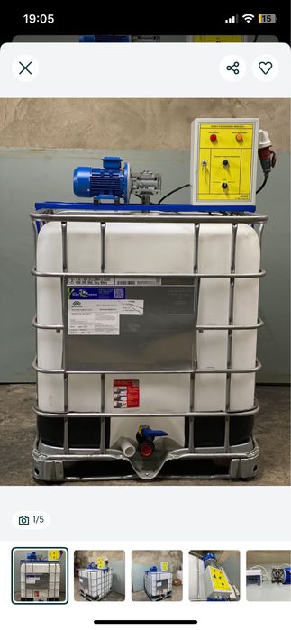 Миксер для еврокуба. Мешалка