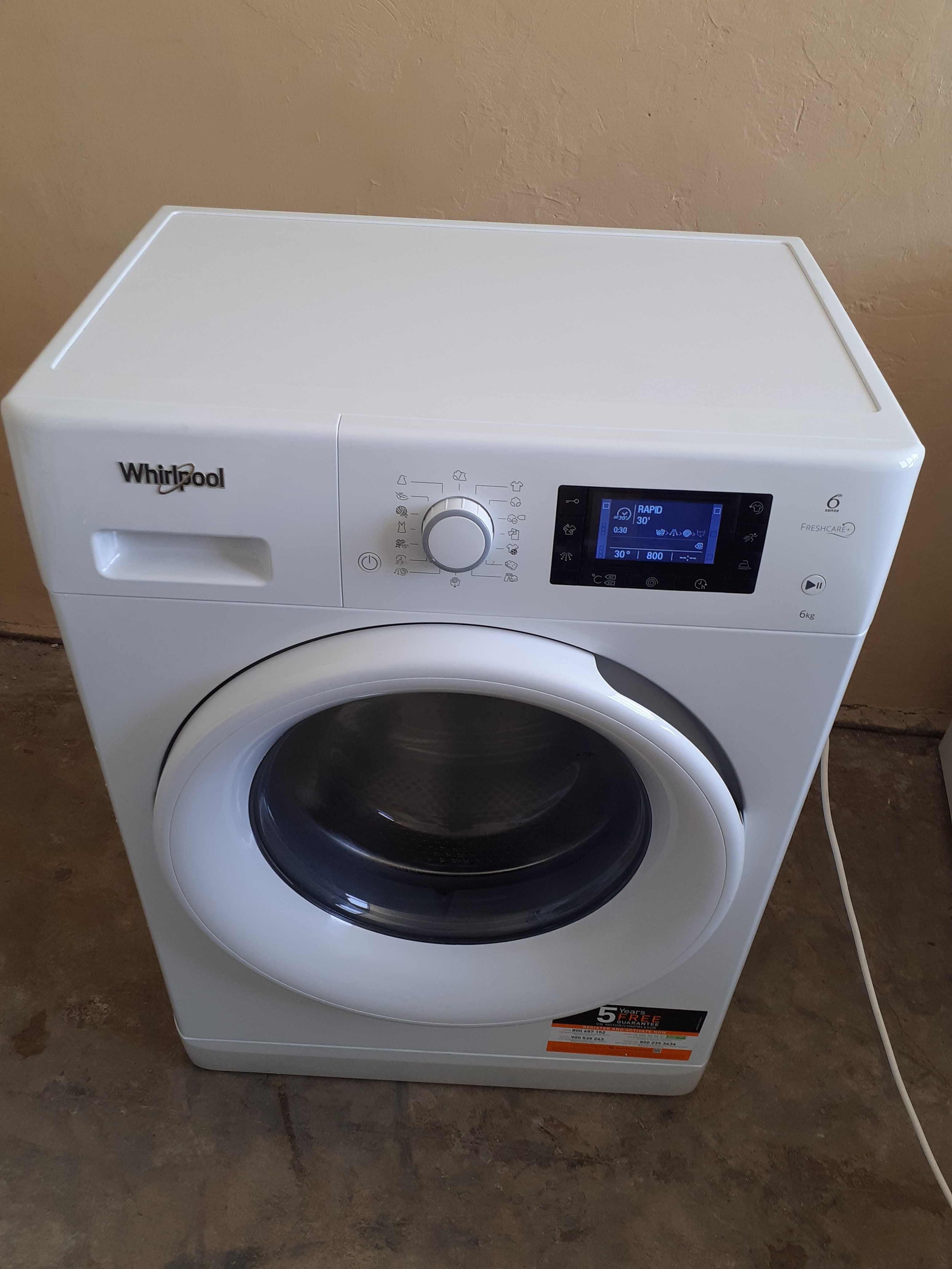 SLIM-WHIRLPOOL-6 kg,1200 rotatii