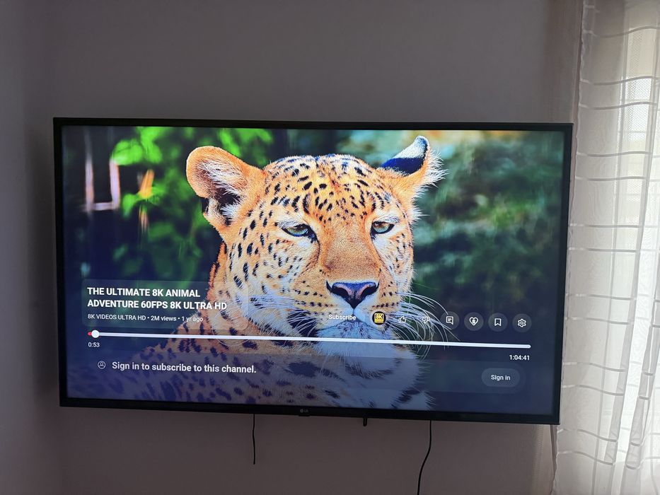 Smart tv Lg 4k diagonala 140
