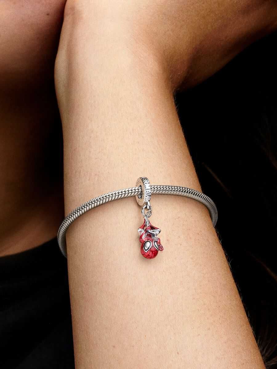 Pandora Marvel Hanging Spider-Man Dangle Charm