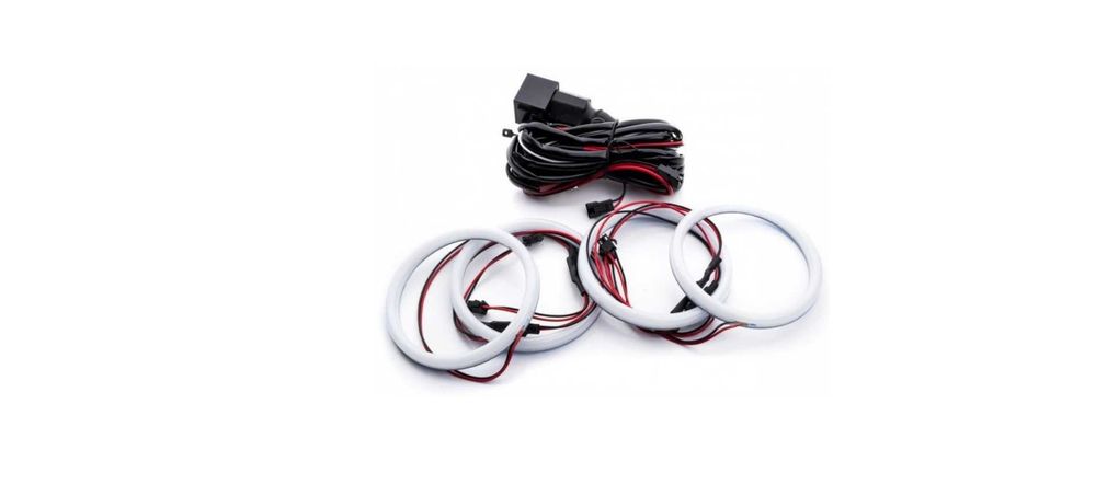 Angel Eyes Cotton cu Semnalizare pentru BMW E46 Coupe/Cabrio Facelift