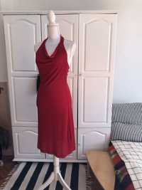 Червена рокля ZARA ,елегантна за пролет/лято.