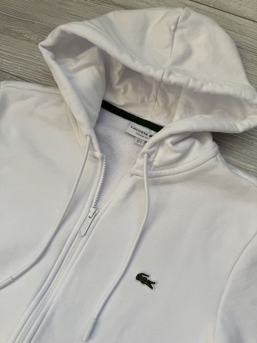 Мъжко! Чисто ново оригинално горнище с цип Lacoste Classic fit