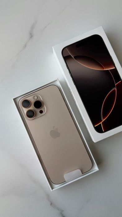 IPHONE 16 Pro Max 256 GOLD 100 % YOMKOST 192 SIKL Ideal AYFON Promaks