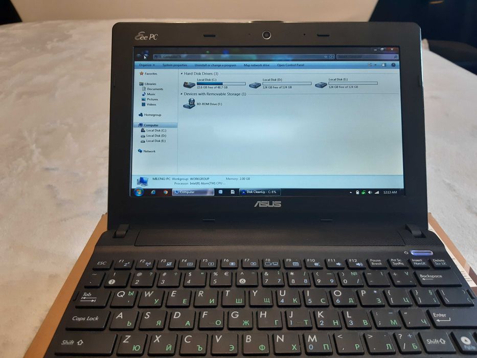 Лаптоп  -  ASUS EEE PC -10,1" , като НОВ