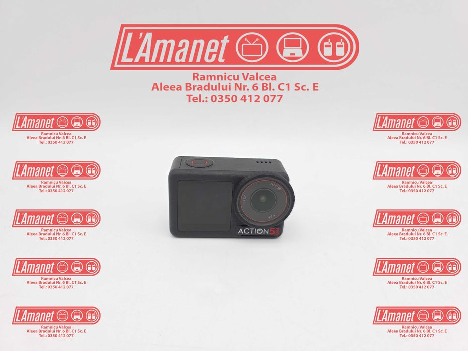 Action Camera Dji Osmo Action 5 PRO 3 Baterii Trepied Card Mem 256GB