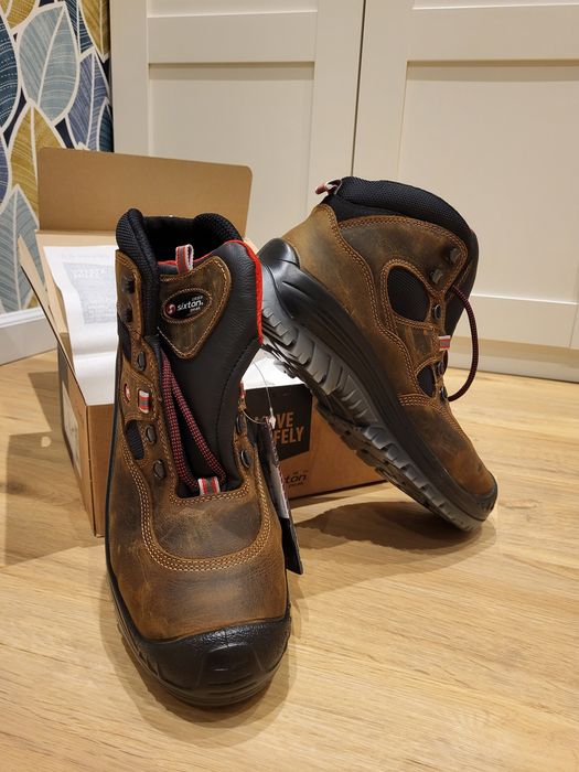 Bocanci de protecție Labrador S3 SRC Sixton peak - maro - 45