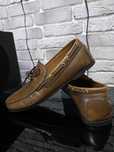 Кожаные мокасы Massimo Dutti