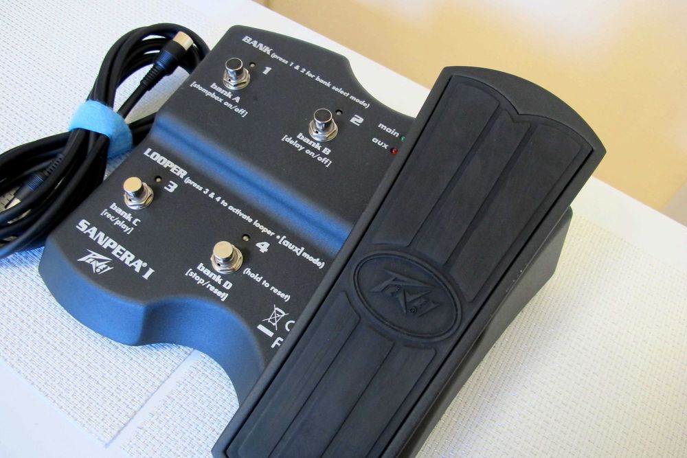 Peavey Sanpera I – Volume/Wah/Looper/Pitch  expression крачен педал