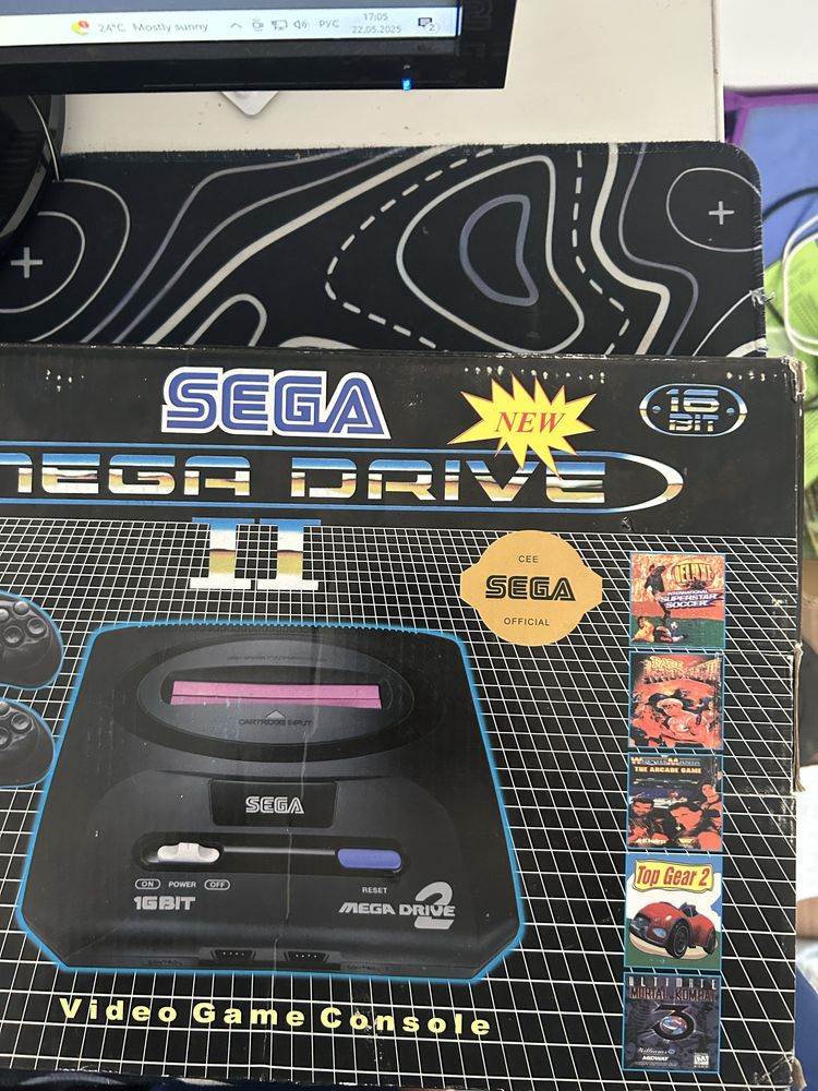 Приставка Sega mega drive 2 16Bit