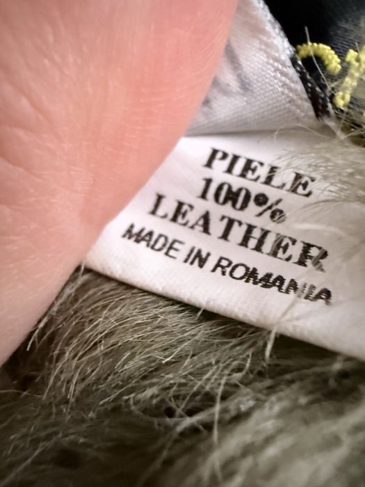 Cojoc de piele cu blana