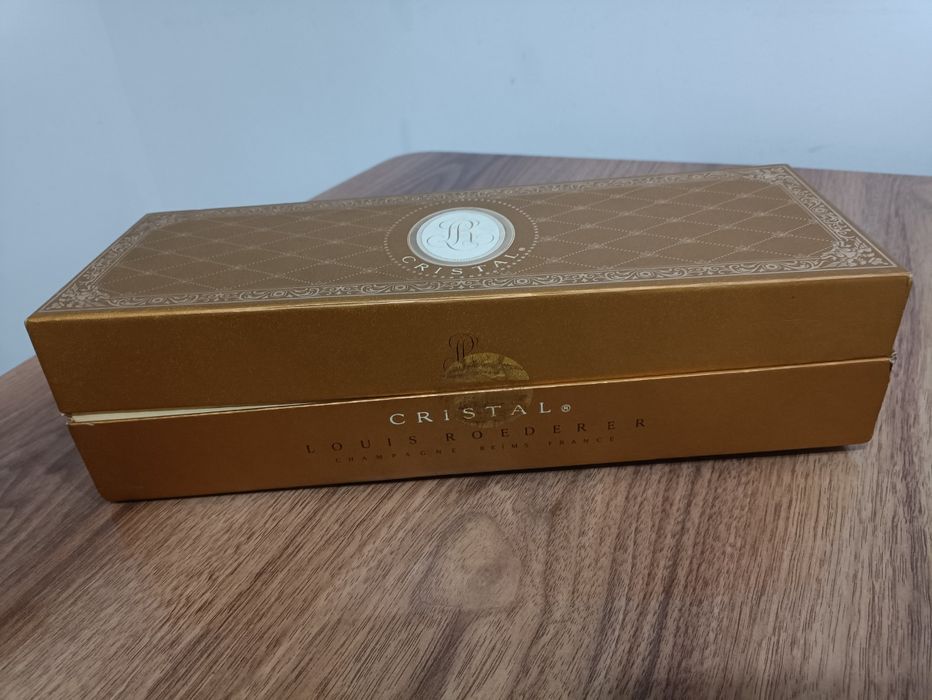 Sticlă rara de colecție Cristal Brut Louis Roederer