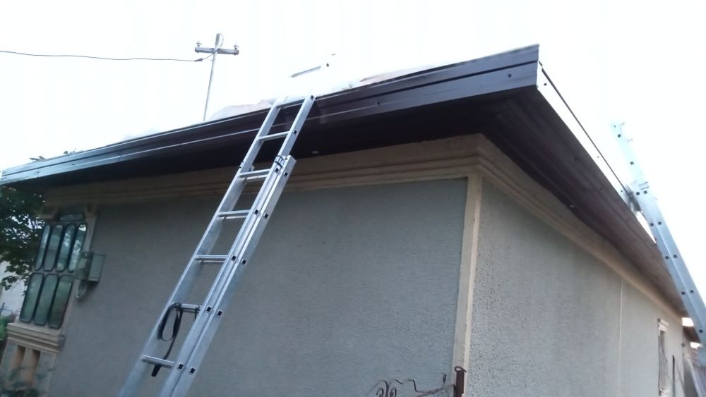 Montaj tigla metalica/ Jgheaburi burlane Reparații