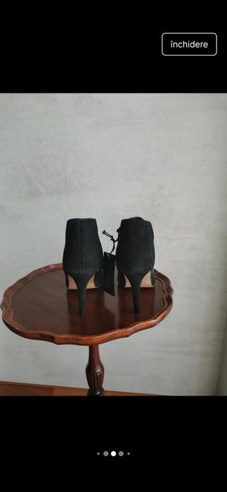 Botine piele Esmara piele naturala 39 noi