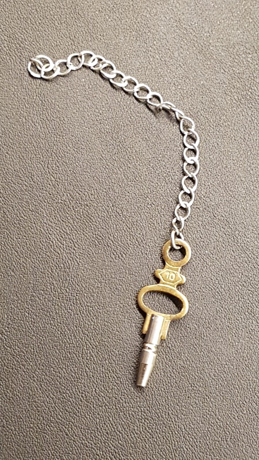 Ceas antic, unisex, mecanic, din argint, deosebit