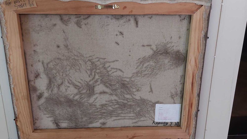 Картина масло,мост в Париж  Константин Коровин(1861-1939)рисувана 1920