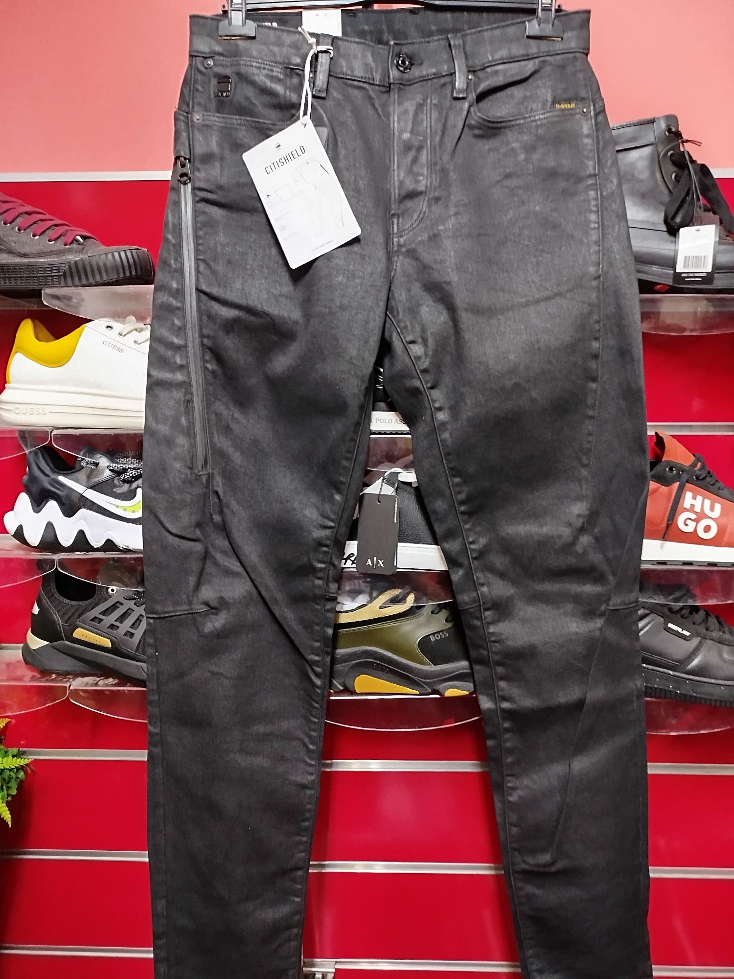 Оригинални мъжки дънки G-Star Raw Citishield Slim Tapered W32 нови