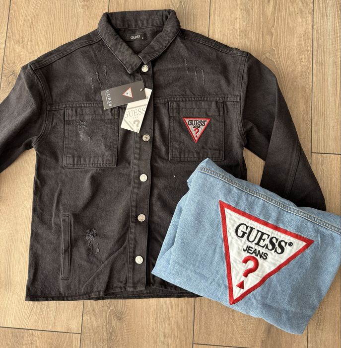 Дънково яке/Guess/Черно яке/Синьо яке/НОВО/Дънкено яке