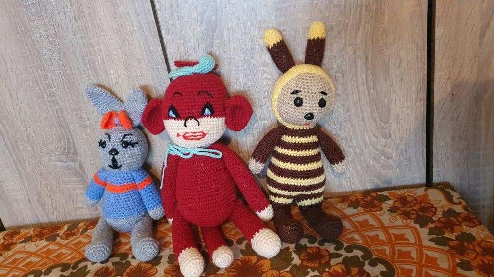 Детски играчки ръчно плетени