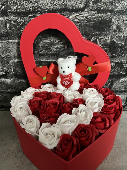 Aranjamente din trandafiri de sapun