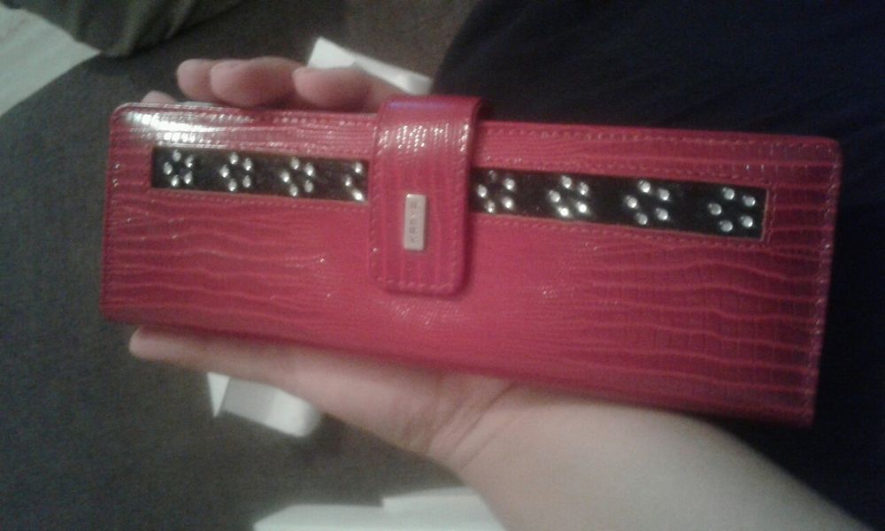 Визитница новая кожаная