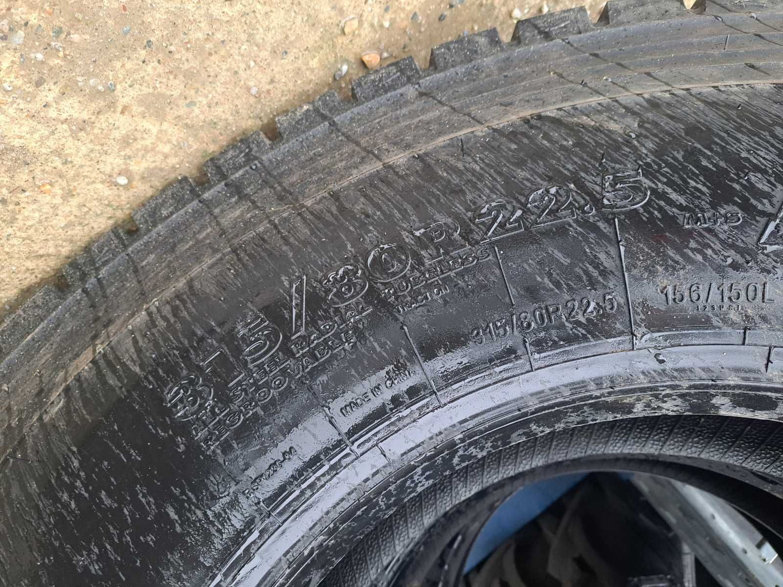 Anvelope GITI 315/80R22.5 cauciucuri noi CAMION tractiune REGIONAL