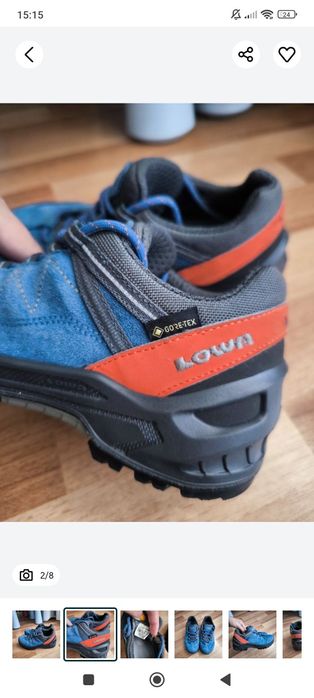 Ghete trekking Lowa Ledro Gtx Lo Jr 31
