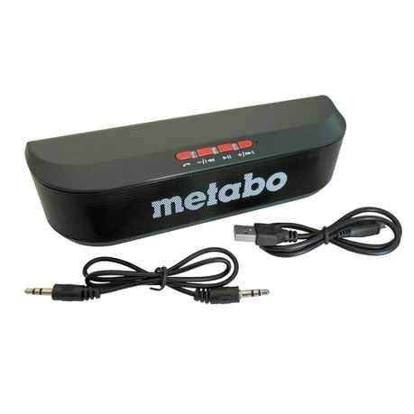 Bluetooth високоговорител колонка Metabo 2000 mAh