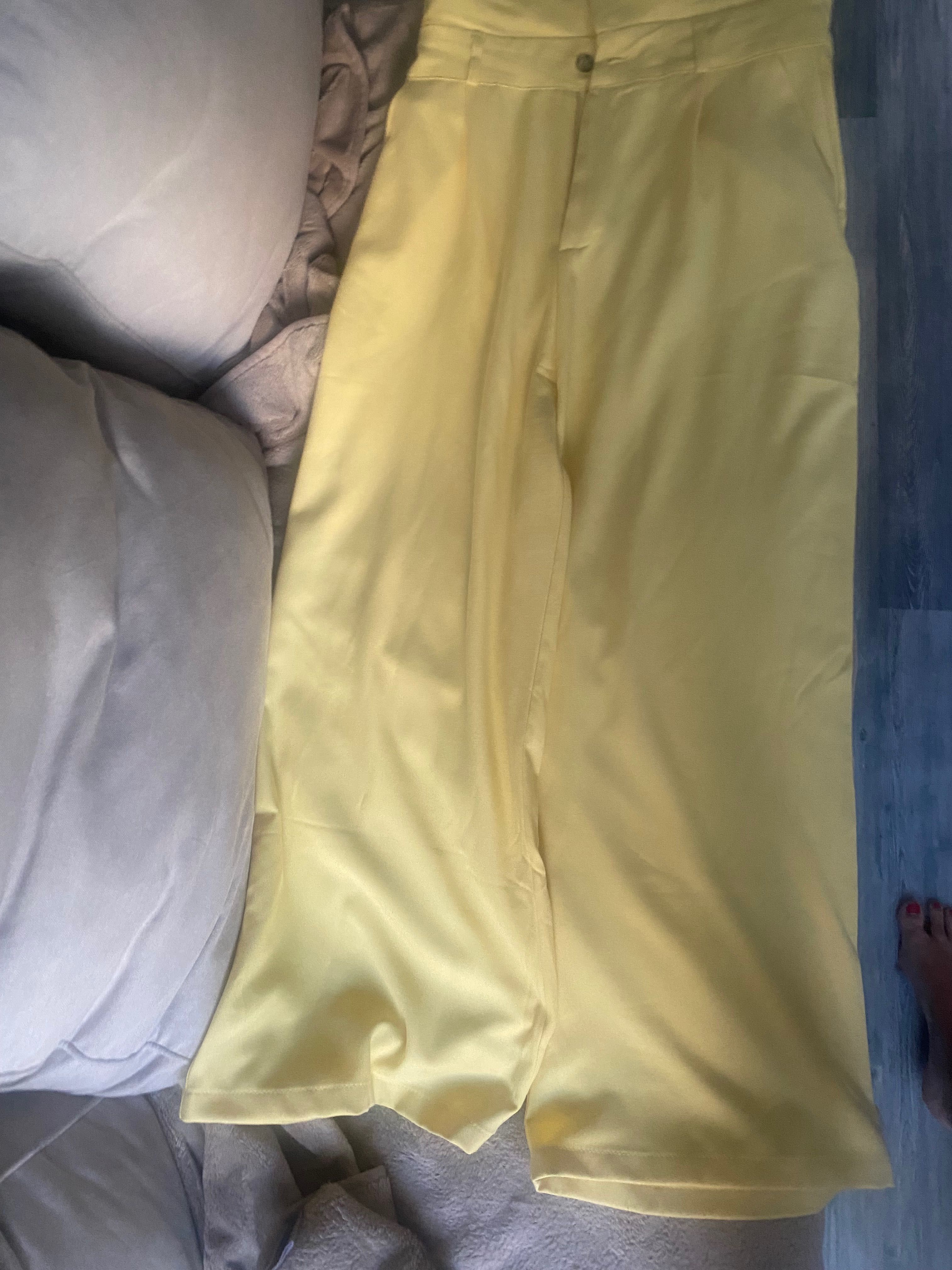 Летен жълт панталон от бутик Karma ПРОМО до 20.05
