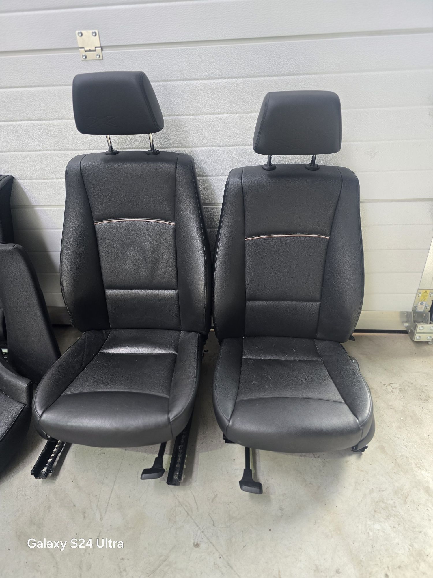 Interior piele neagra bmw x1 e84 cu incalzire complet