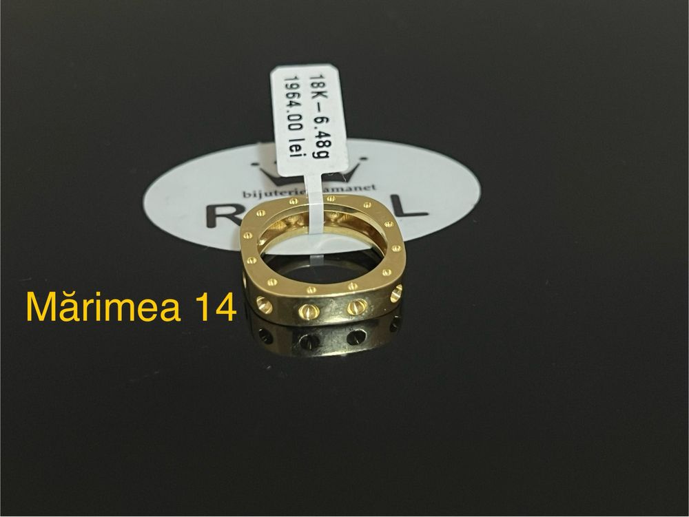 Bijuteria Royal CB : Inel dama aur 18k 6,48gr mărimea 14