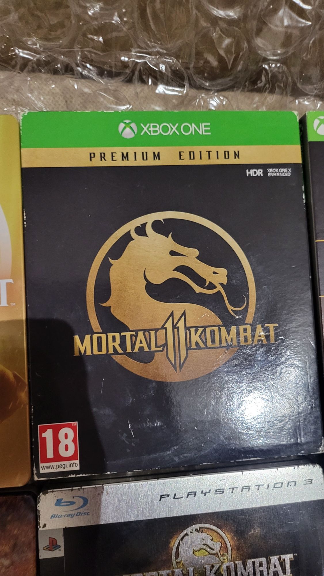 Лимитирани издания игри steel book Minecraft, GTA V, Mortal Kombat, ba