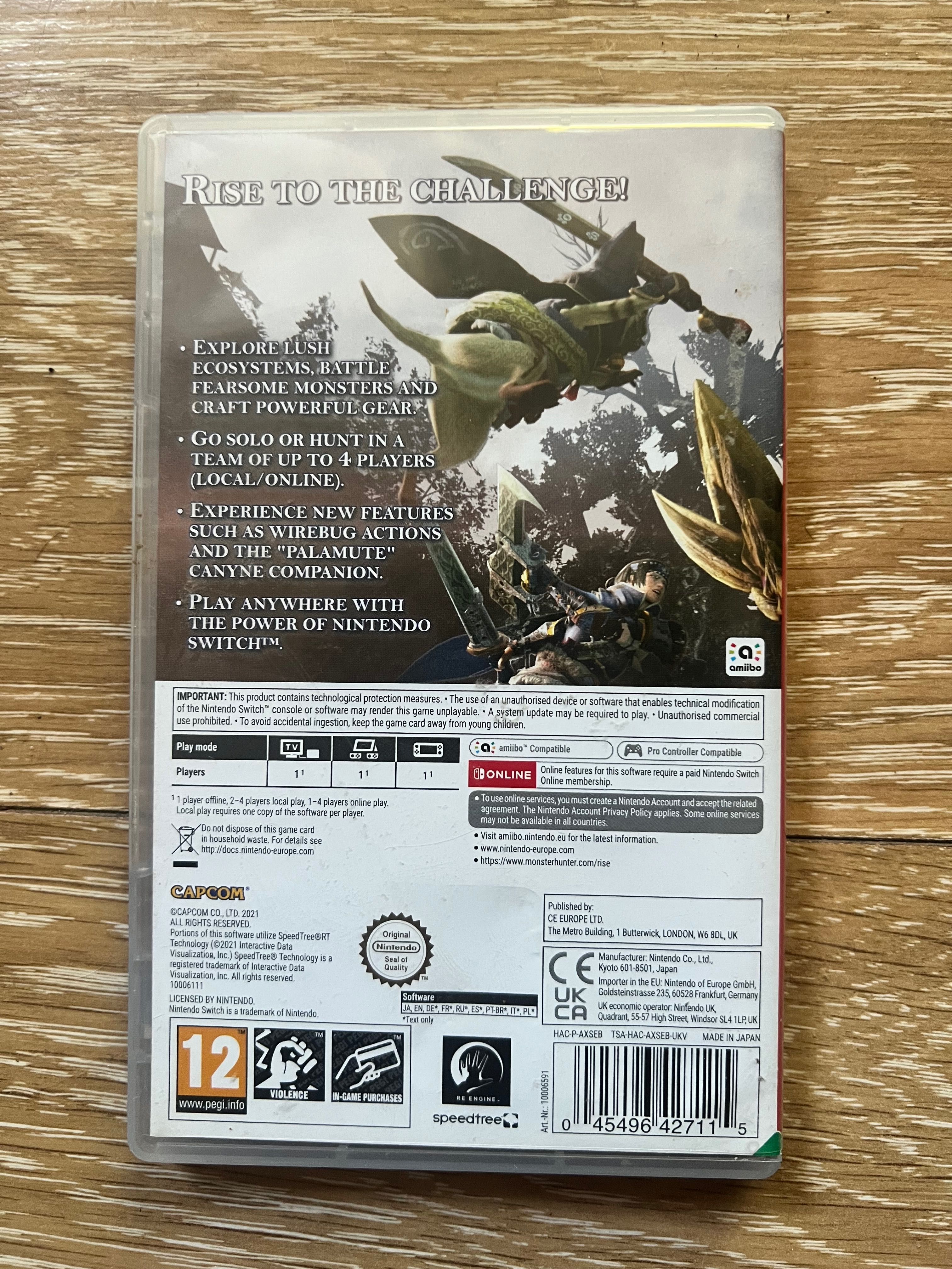 Monster Hunter Rise за Nintendo Switch