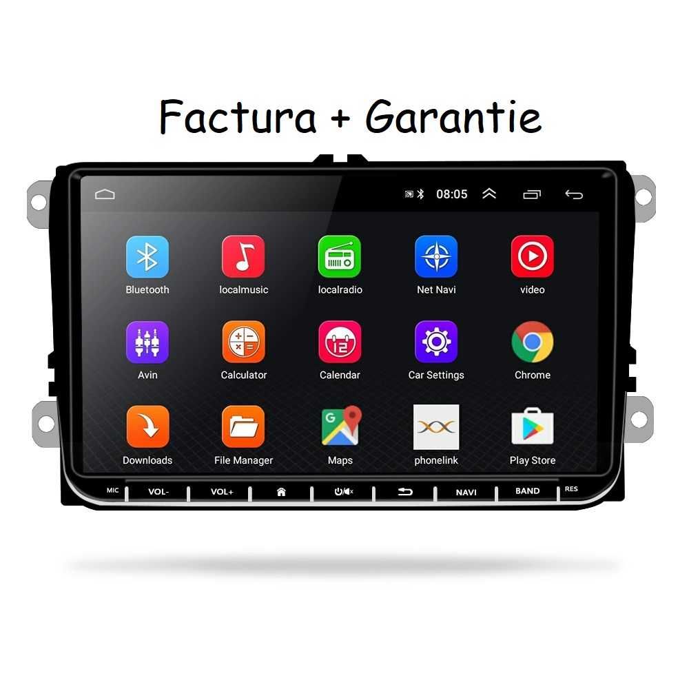 Navigatie Android Dedicata 9Inch, VW/Golf/Tiguan/Passat/Skoda/Touran