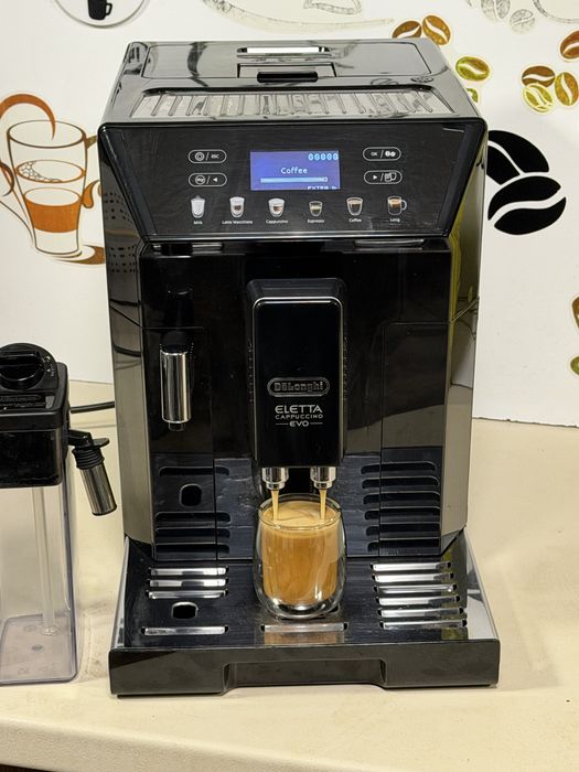 Кафемашина кафе автомат delonghi ELETTA cappuccino evo с гаранция