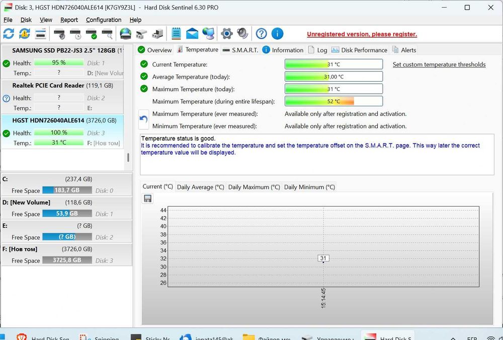2 x  4TB HDD HGST 3.5''