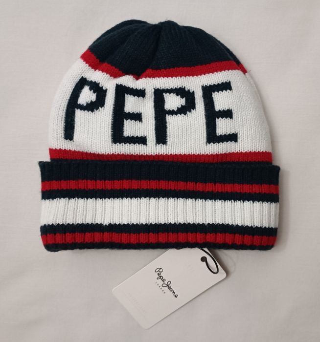 Pepe Jeans Huxley Beanie Hat оригинална детска шапка Универсален р-р