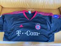 FC Bayern Munchen Adidas Футболна Тениска XXL Черно/червено