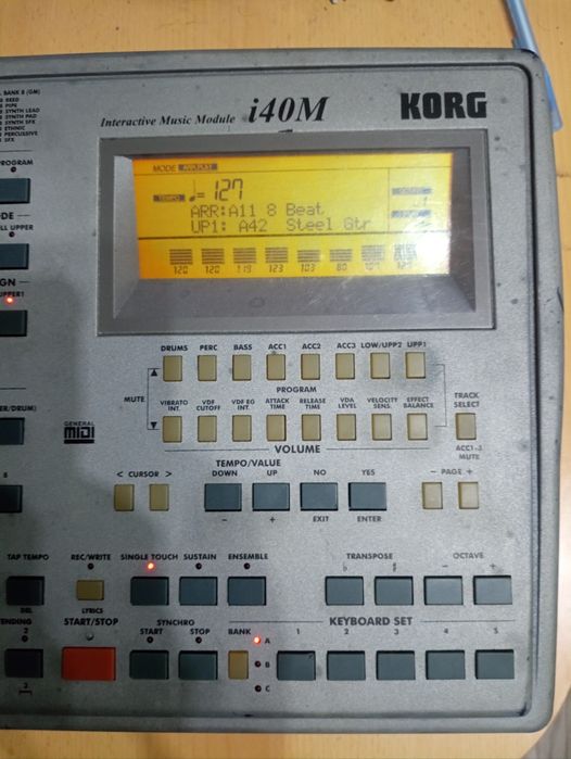 Modul midi tonuri și ritmuri Korg