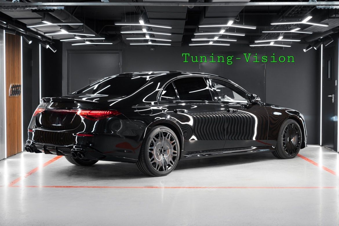 W223 BRABUS пакет LED, лип, спойлер багажник, дифузьор, накрайници