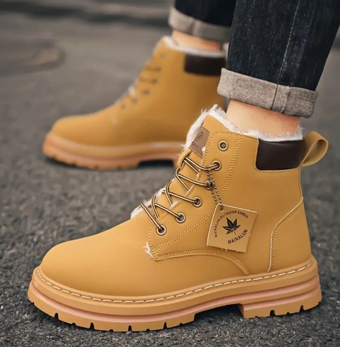 Ботинки мужские зимние теплые