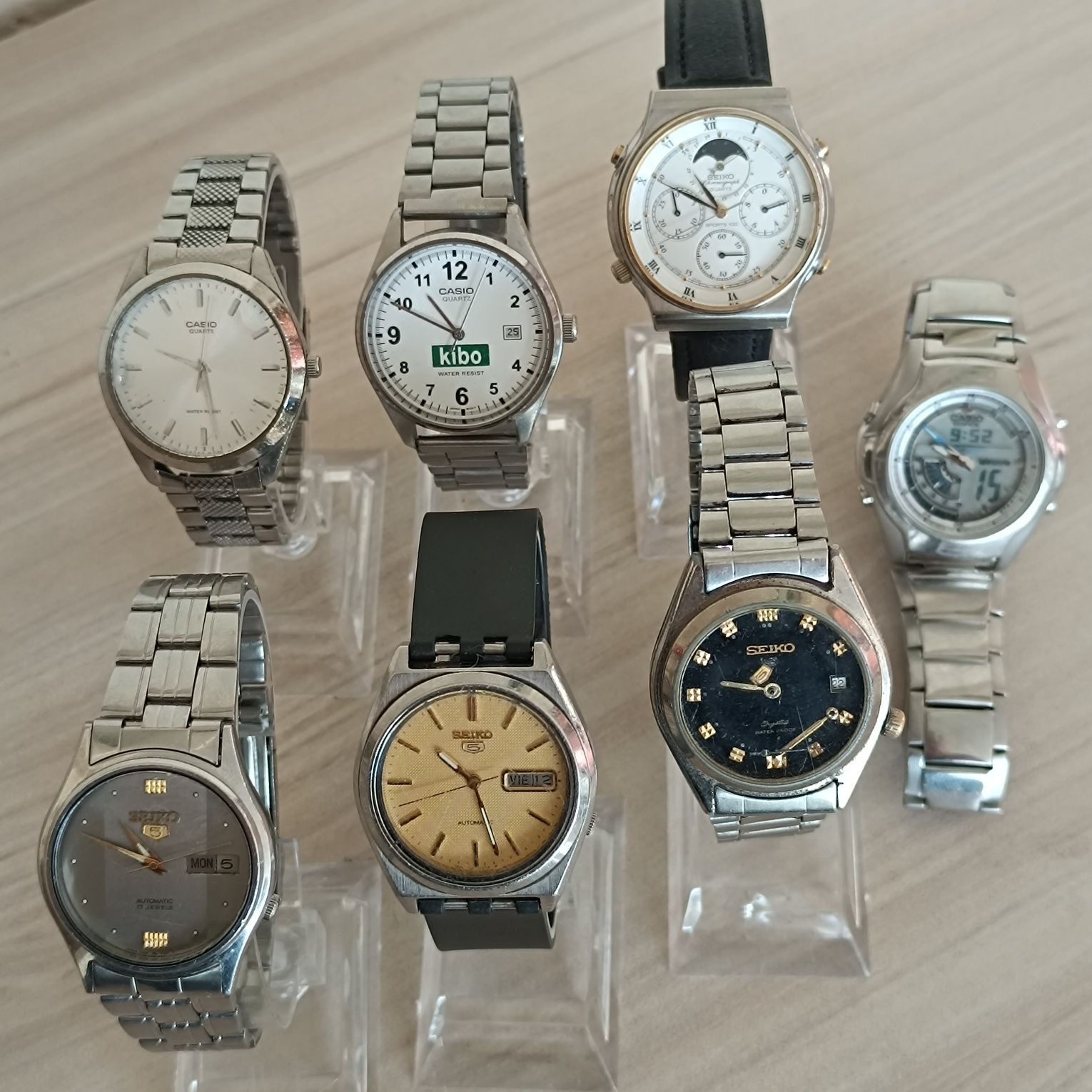 Японски ръчни часовници Seiko Casio