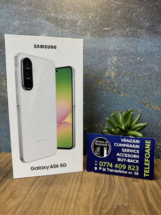 Samsung Galaxy A56/128Gb/Garantie 2Ani Centrul de Telefoane/Rate