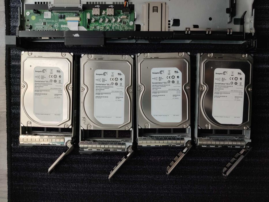 Dell R410, server, storage 8TB, hard disk, memorie ram, intel