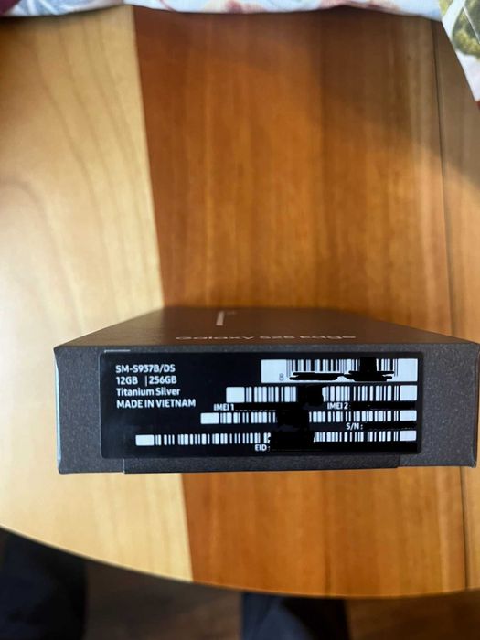 ЧИСТО НОВ Samsung Galaxy S25 Edge – НЕРАЗПЕЧАТАН, с гаранция от А1